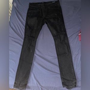Purple Brand Stretch Destroyed Slim-Fit Jeans